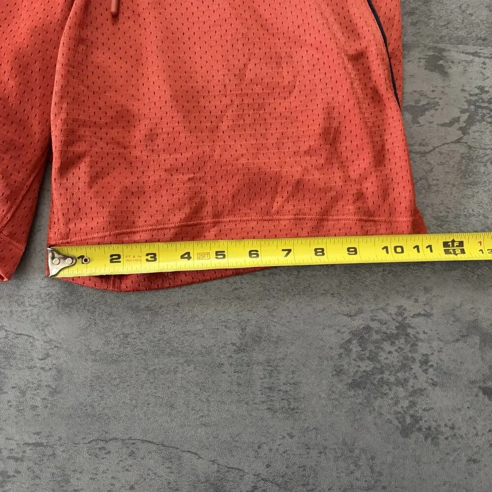 Lululemon Short 7” Mesh Lined Double Layered LM7BSES Orange Men's M NWOT